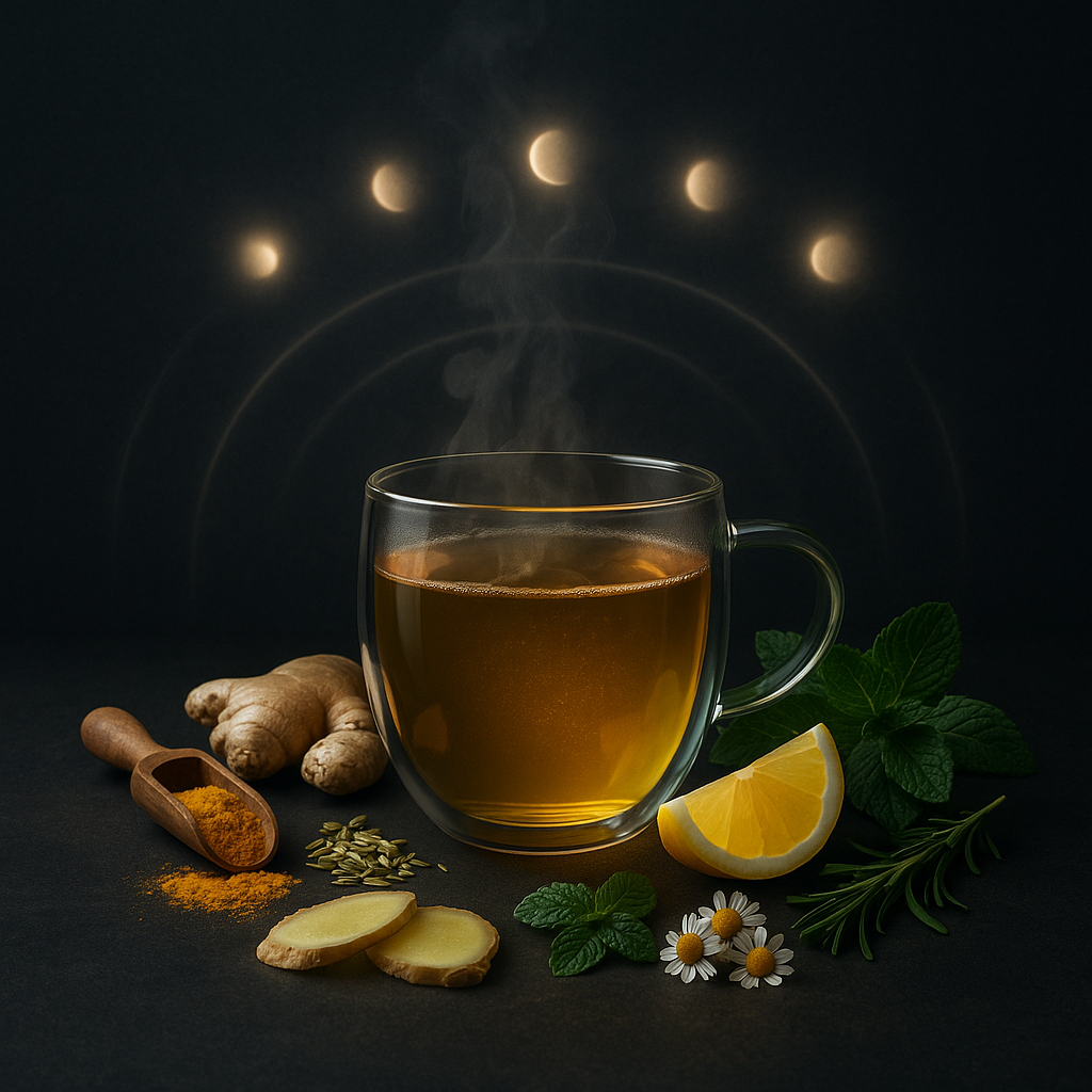 A 5-Day Power Aura Reset Plan: Herbal Protocols for Mind, Body & Gut