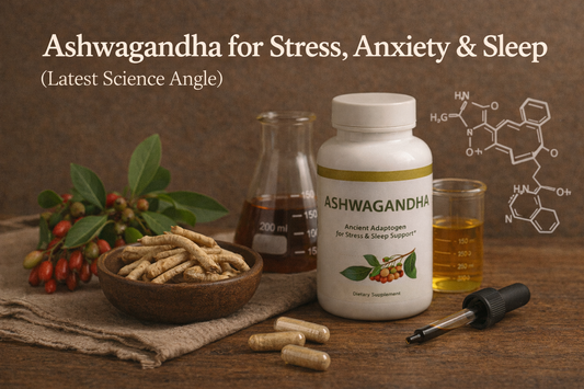 Ashwagandha for Stress, Anxiety & Sleep in 2025: What the Latest Science Really Says