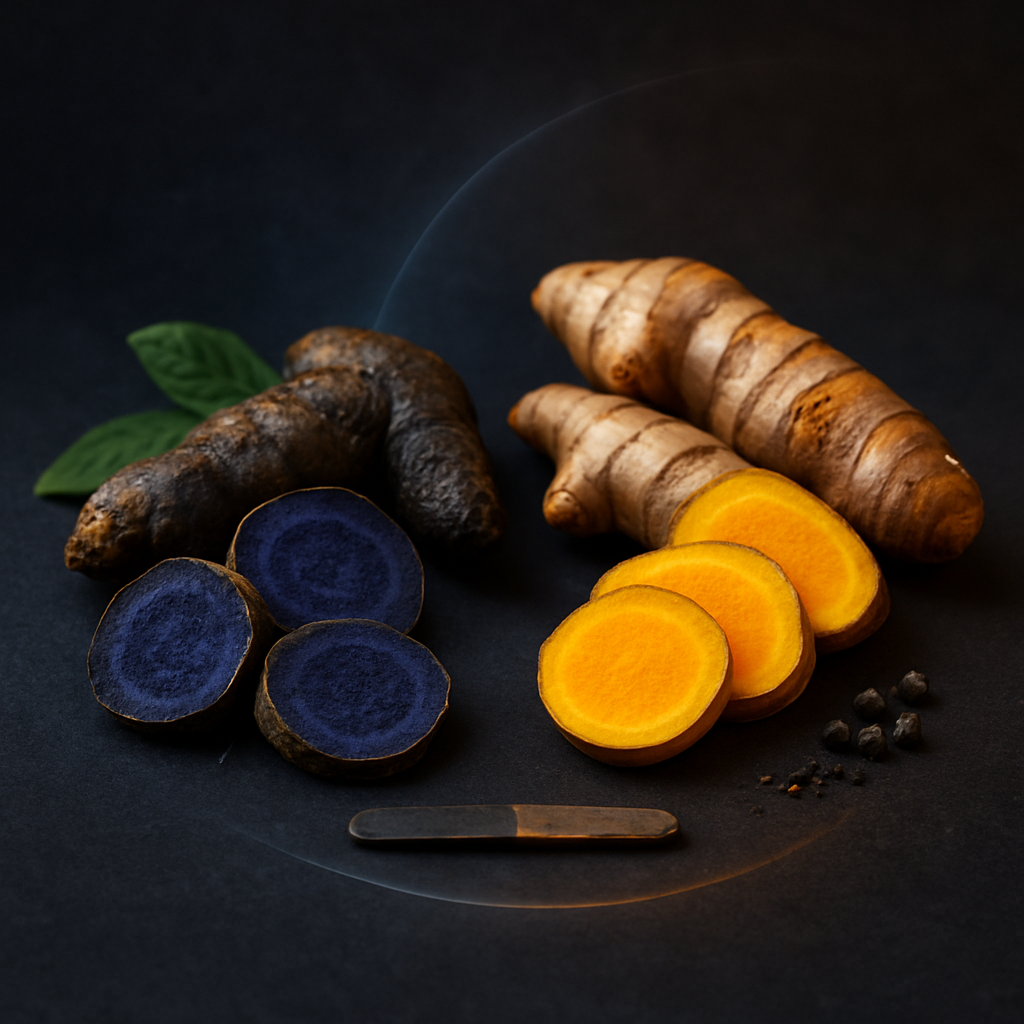Black Turmeric vs. Yellow: How They Differ and When to Use Each