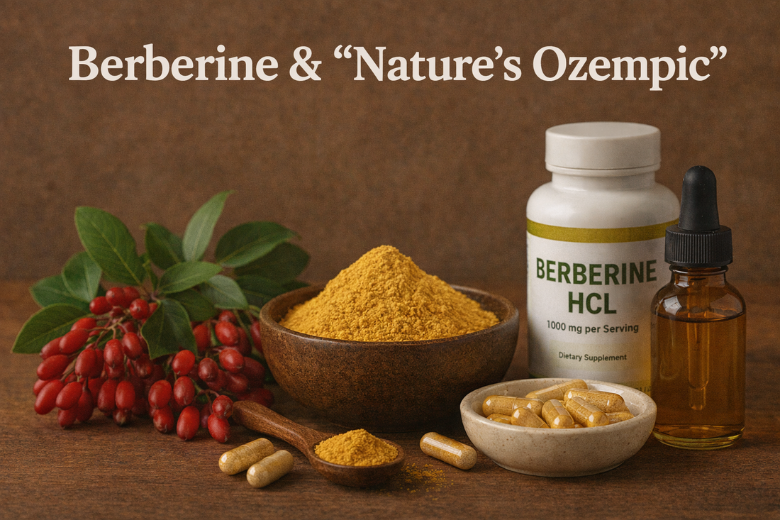 Berberine & “Nature’s Ozempic”: What the Hype Gets Wrong (and Right) About This Metabolic Herb