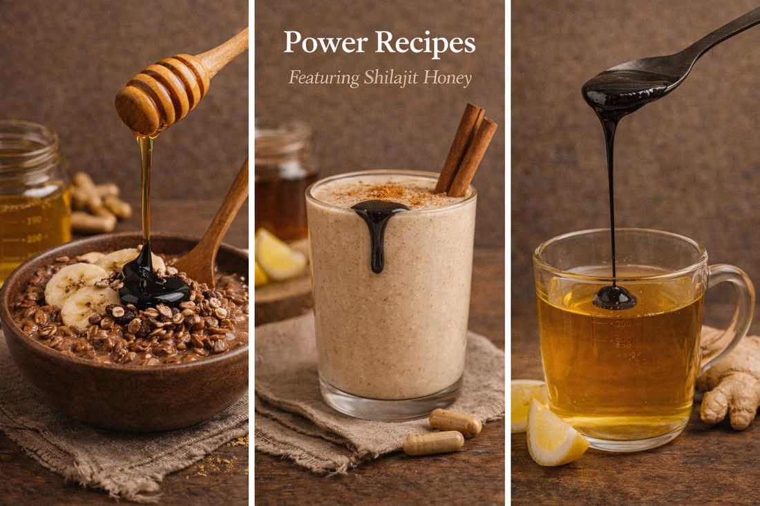 Power Recipes: 10 Easy Ways to Use Shilajit Honey in Your Daily Routine