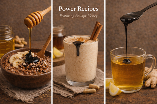 Power Recipes: 10 Easy Ways to Use Shilajit Honey in Your Daily Routine