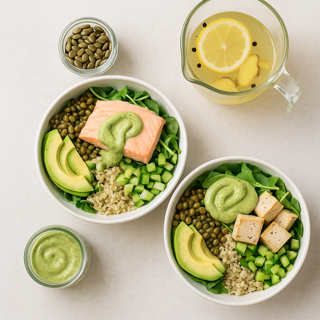 Hydrating Green Goddess Power Bowl