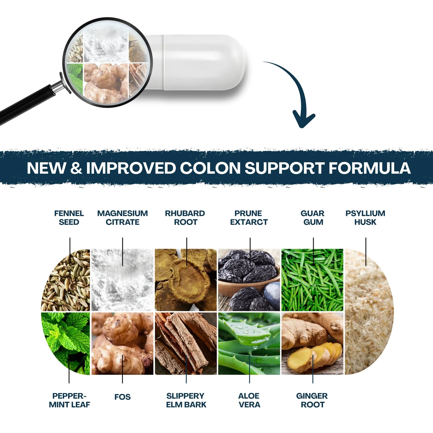 10 Day Rapid Colon Cleanse – Detox Supplement (30 High Strength Capsules)
