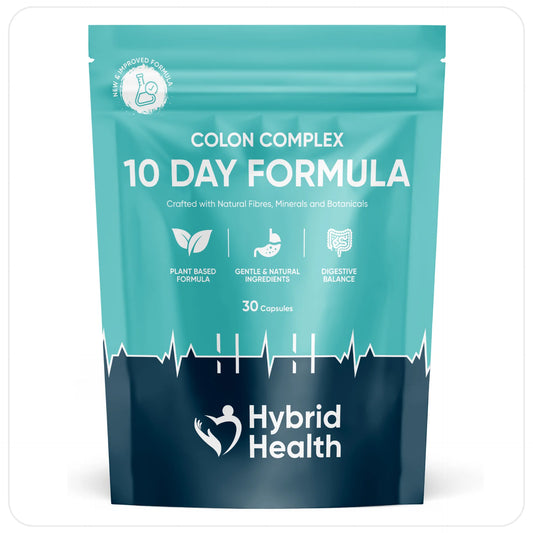 10 Day Rapid Colon Cleanse – Detox Supplement (30 High Strength Capsules)