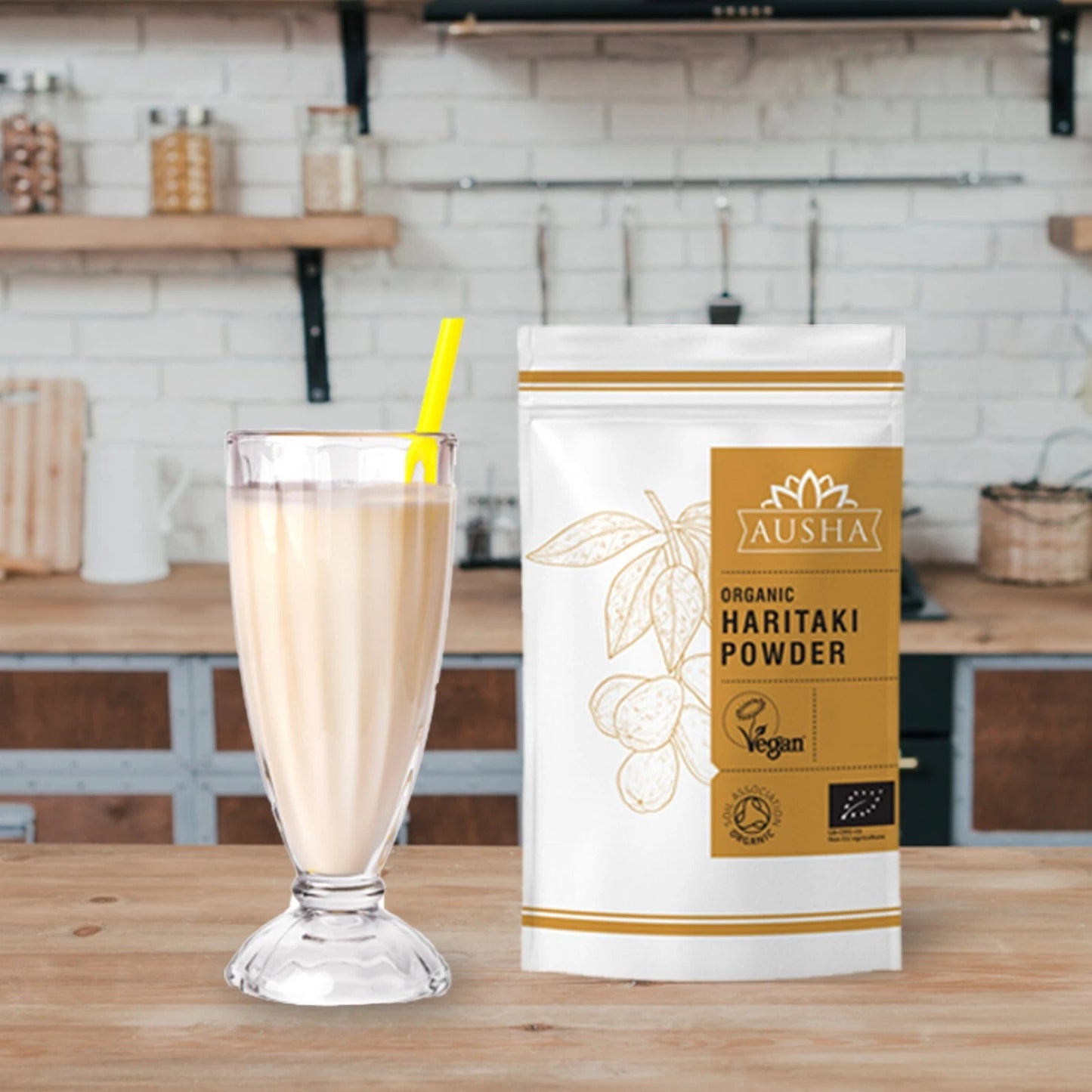 Organic Haritaki Powder 200g – Gut Health, Digestion & Detox Support