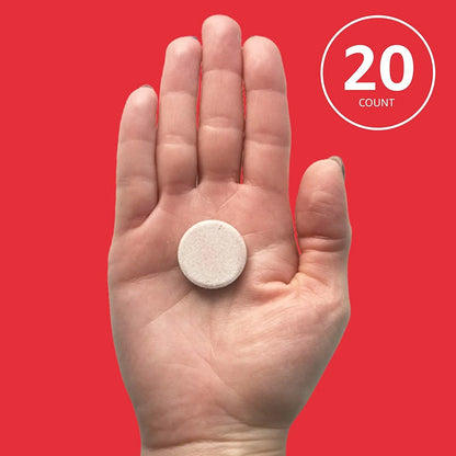 Milk Thistle Effervescent Tablets – Summer Fruit Flavour, Sugar Free & Vegan (20 Tablets)