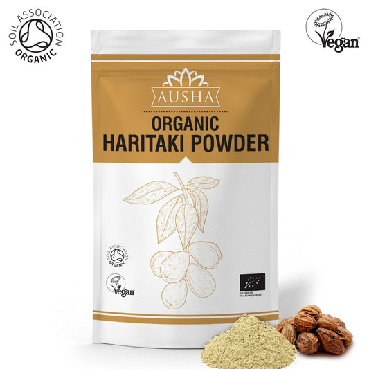 Organic Haritaki Powder 200g – Gut Health, Digestion & Detox Support